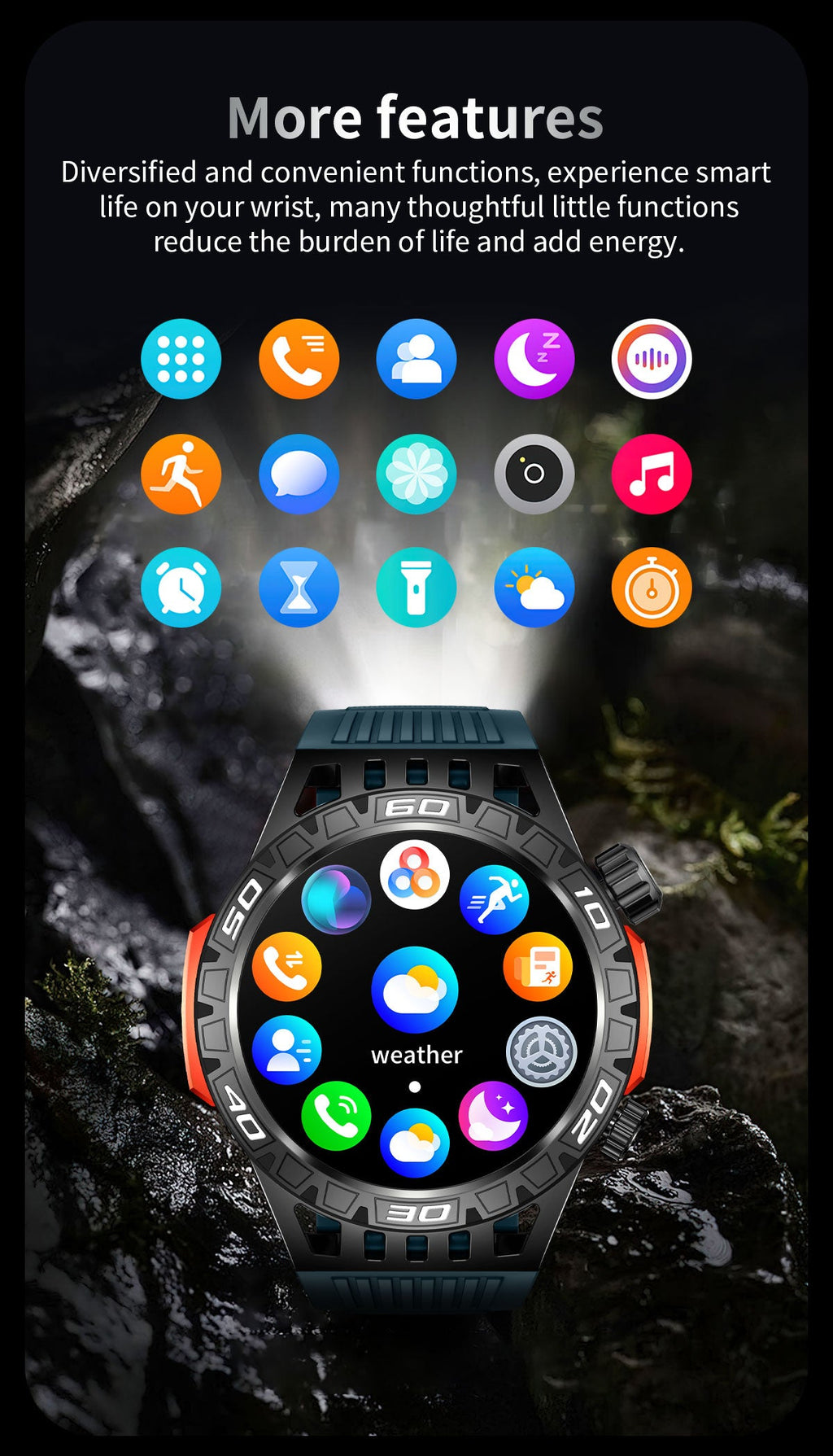 Smartwatch Táctico Pro 8