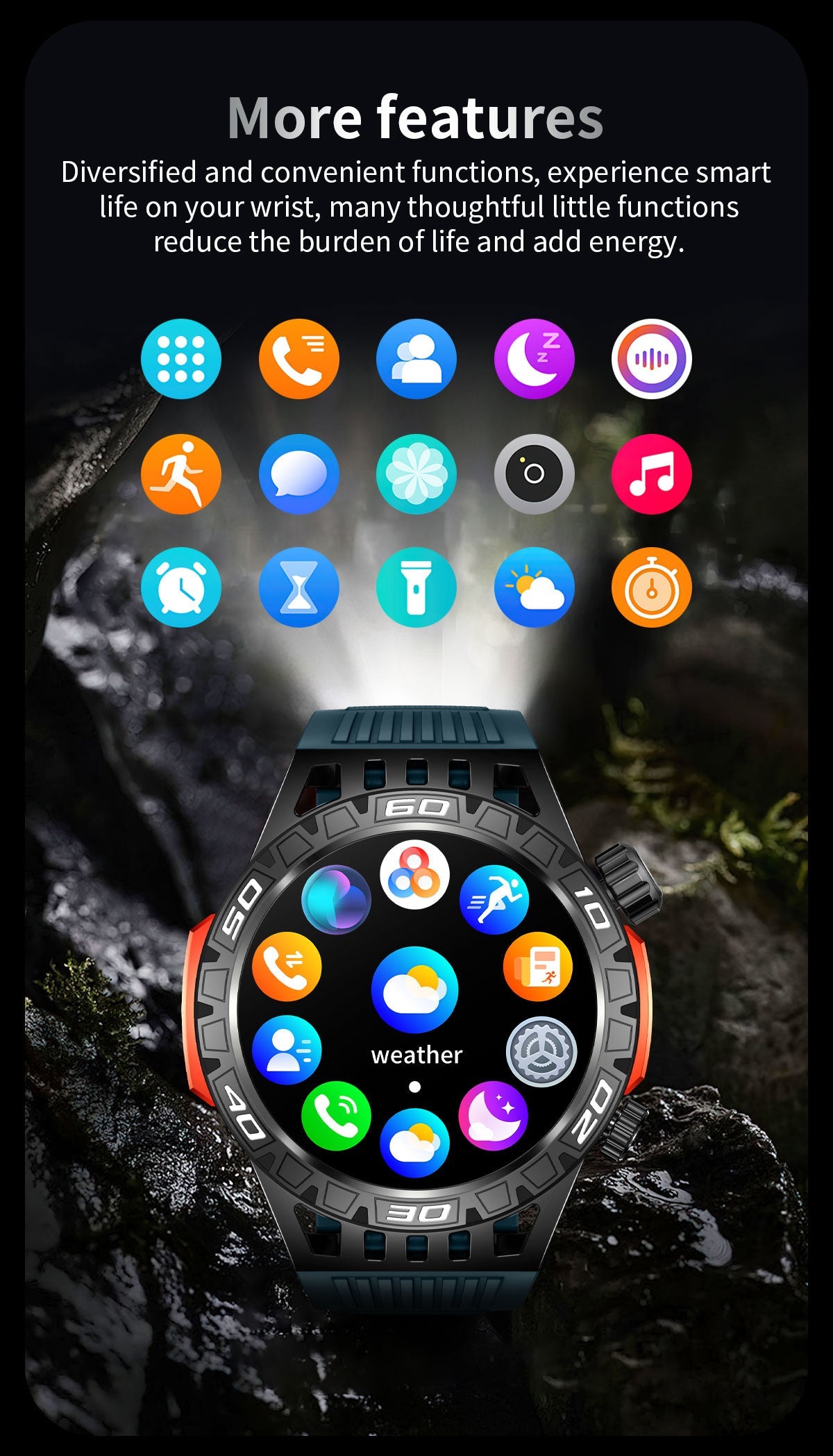 Smartwatch Táctico Pro 8