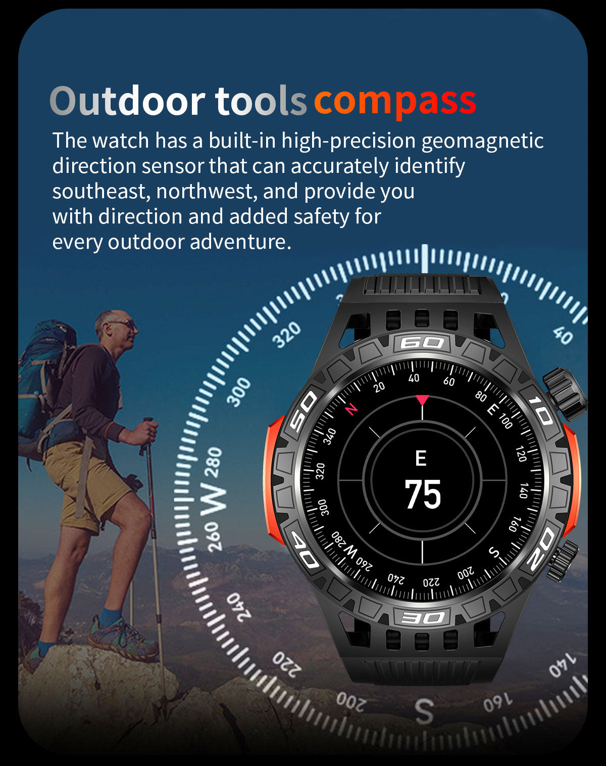 Smartwatch Táctico Pro 8