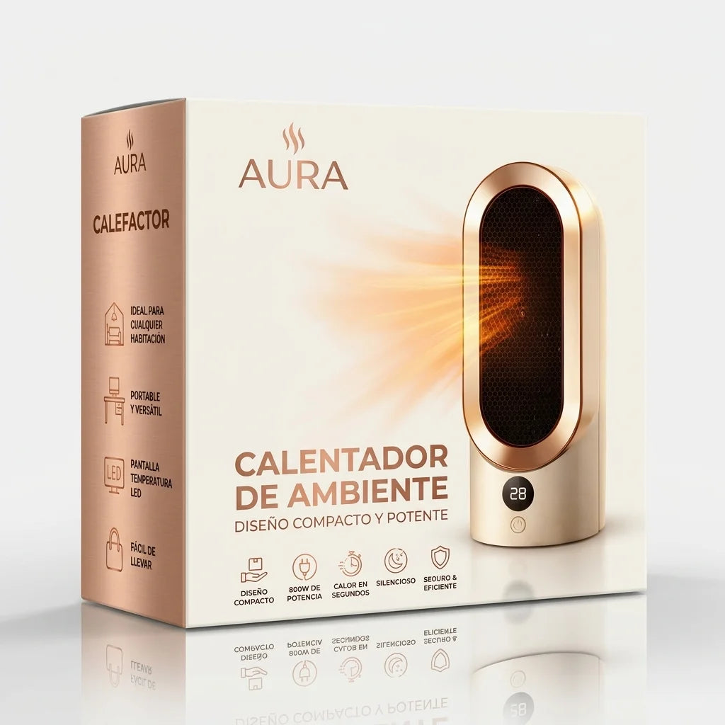 Calefactor Eléctrico Portátil 800W